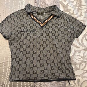 90s Fendi Zucca Polo